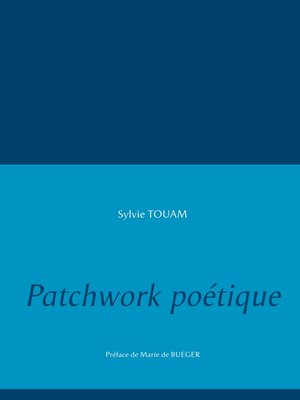 cover image of Patchwork poétique